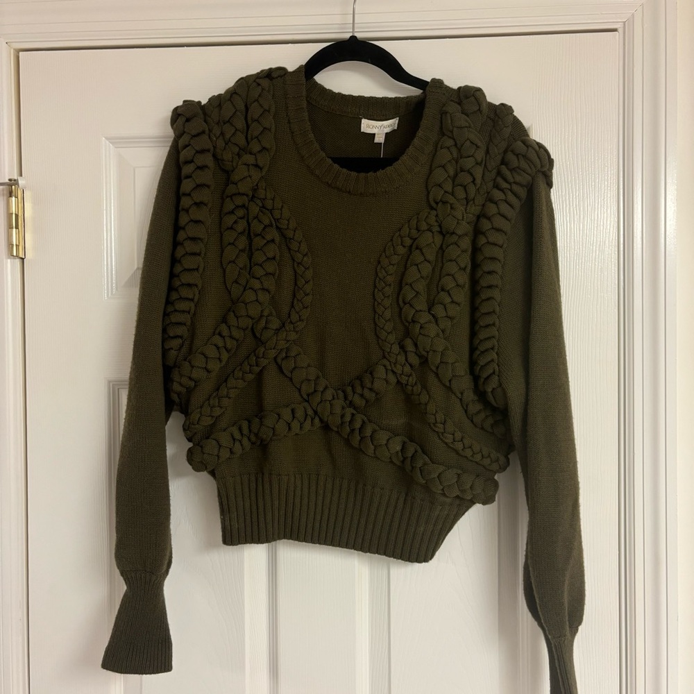 RONNY KOBO Yeva Cable Knit Sweater - Picture 5 of 12